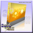 Wii - Decalgirl Stickers (RETRO ORANGE)